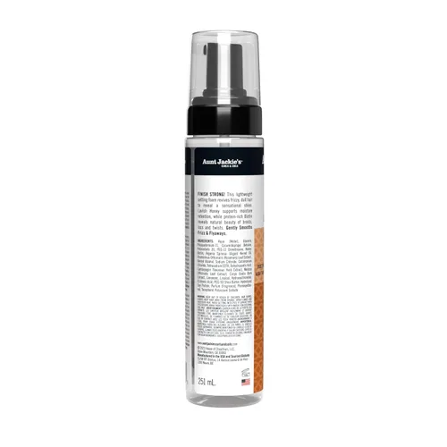 Miniatura 10 de Aunt Jackie's Curls & Coils Braid + Twist Collection Ready, Set, Hold Braid Setting Foam with Extra Firm Hold, 8.5 fl oz