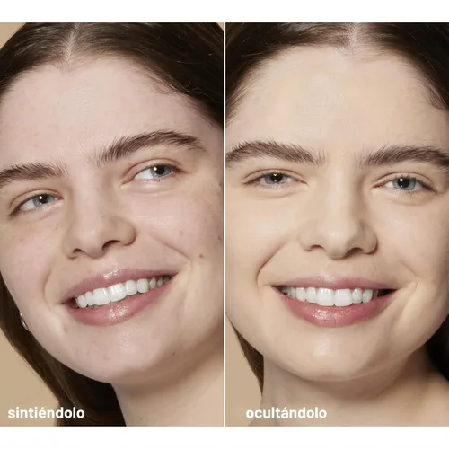 Miniatura 4 de e.l.f. Corrector de camuflaje hidratante, cubre imperfecciones y ojeras, cobertura completa y ofrece un acabado satinado, vegano y libre de Beige