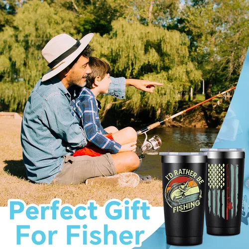 Miniatura 2 de Fufandi Regalos de Pesca para Hombres - Regalos para Pescador - Regalo de Navidad de Pesca, Regalo de Cumpleaños del Día del Padre para Papá, Pesca