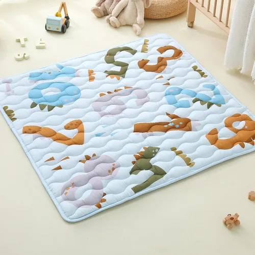 Viviland Alfombrillas para bebé, 50 x 50 pulgadas, tapete acolchado grueso para bebés y niños pequeños, antideslizante y lavable a máquina, números