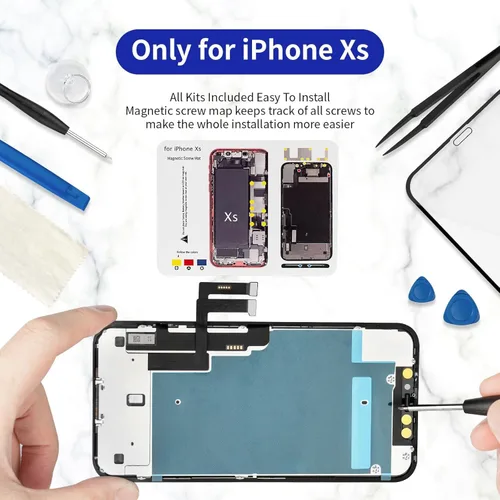Miniatura 6 de para iPhone Xs Kit de reemplazo de pantalla FHD pantalla LCD 3D táctil digitalizador para modelo A1920 A2097 A2098 A2100 5.8 pulgadas