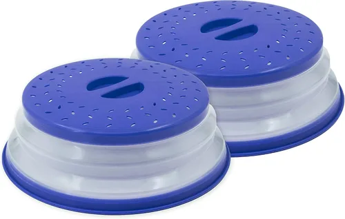 Miniatura 12 de LAMINET Cubierta extensible para tazón y plato para microondas (azul)