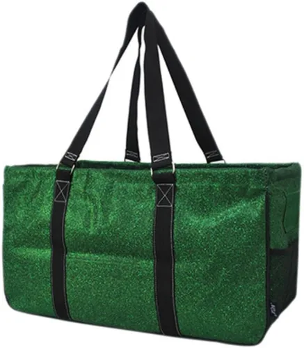 Miniatura 28 de NGIL Bolsa de comestibles reutilizable extra grande plegable de gran tamaño para comestibles, almacenamiento, picnic, playa, Flecha-negro
