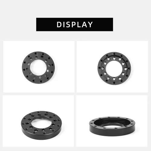 Miniatura 3 de Kit de modificación de anillo de repuesto para volante PCD de 2.756 in para Logitech G25 G27 G920 Adaptador de rueda Sparco Momo