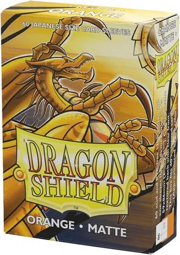 Miniatura 23 de Dragon Shield Fundas Mate de Tamaño Japonés para Tarjetas 60 Unidades - Fundas TCG Premium Lisas y Resistentes - Compatibles con Yu-Gi-Oh, NEGRO
