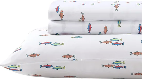 Eddie Bauer Juego de sábanas para niños tamaño individual XL, ropa de cama de microfibra ultrasuave con sábana bajera totalmente elástica, juego de