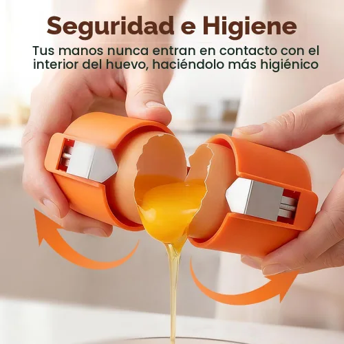 Miniatura 6 de 2 abridores de cáscaras de huevo, herramienta de acero inoxidable mejorada 2026, abridor de cáscaras de huevo multifuncional para huevos crudos