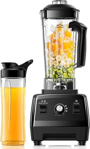 Licuadora para batidos, trituración de hielo, frutas congeladas, licuadoras de encimera para cocina, licuadora de batidos con jarra de 68 onzas,