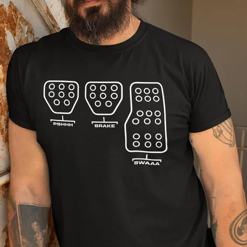 Miniatura 2 de Camiseta Subie Turbo Car Camisa de manga corta para adultos mecánico japonés de carreras, regalo para los amantes de los automóviles