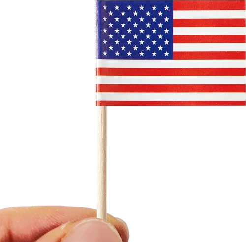 Miniatura 3 de stidsds Banderas de palillos de dientes de América Latina en 21 países, mini pequeñas en español que hablan varios adornos para cupcakes latinos 21
