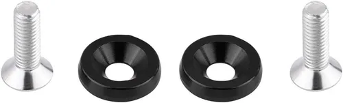 Miniatura 6 de Fydun Soporte de amarre de batería, batería de carreras de coches, soporte de sujeción de bloqueo anodizado para Honda Civic/CRX 1988-2000 (negro)