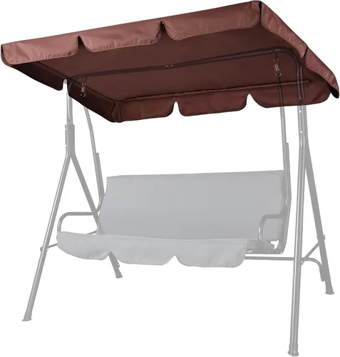 Miniatura 13 de Yescom - Cubierta de repuesto para toldos de sillas oscilantes UV30 + 180 gsm, Beige