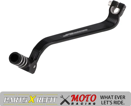 Miniatura 7 de JFG Racing Palanca de cambios de motocicleta extendida 0.394 in punta plegable CNC para KLR 650 KLR650 1987-2018 negro