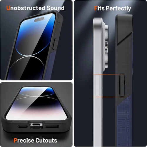 Miniatura 182 de Jeylly Funda para iPhone SE/Funda para iPhone 5S, Exterior de Plástico Duro que Absorbe Golpes + Interior de Silicona de Goma Defensor contra