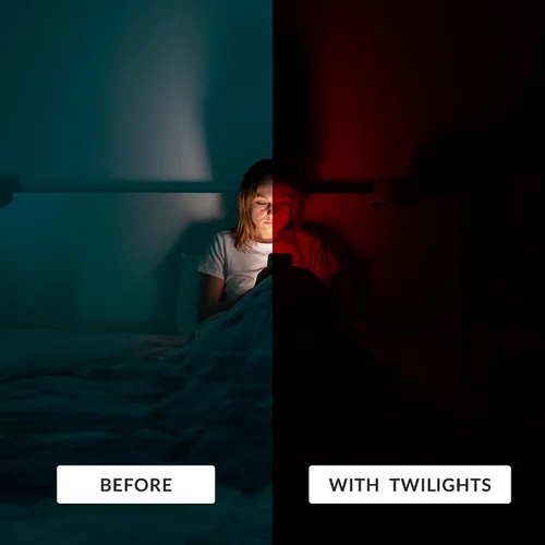 Miniatura 4 de TrueDark by Dave Asprey Twilights Red Lenses Block 99% Blue, Green & Violet Light for Night Use
