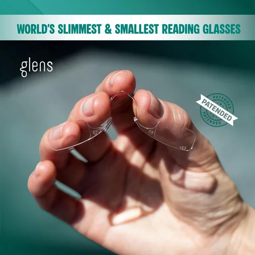 Miniatura 2 de glens Unisex Armless Reading Glasses - 3 Reading Glasses Men & Women Emergency Lightweight Pocket Ultra Thin Readers