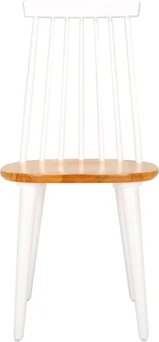 Miniatura 14 de Safavieh American Homes Collection Burris Country Farmhouse - Silla auxiliar con husillo negro Natural