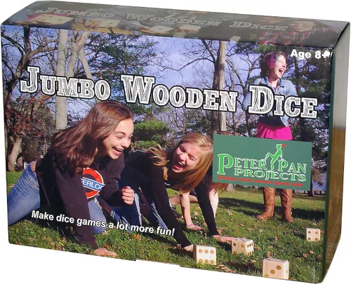 Miniatura 2 de Peter Pan Projects - Dados de madera jumbo