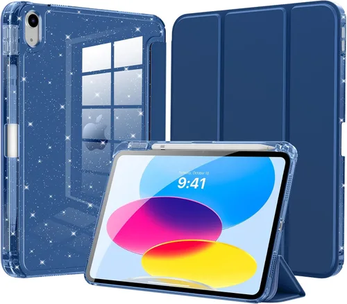 Miniatura 23 de MoKo Funda delgada para iPad (A16) de 11ª generación de 11 pulgadas 2025, iPad de 10ª generación 2022 de 10.9 pulgadas, funda inteligente