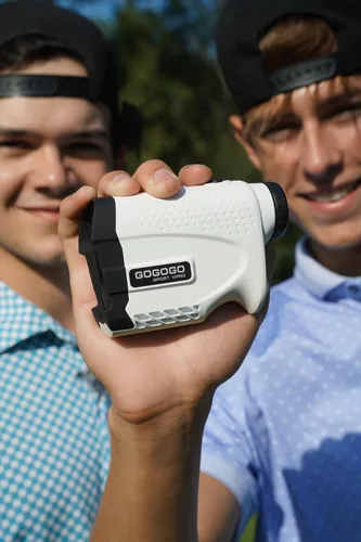 Miniatura 7 de Gogogo Sport Vpro GS24 - Telémetro láser para golf y caza, con aumento de 7X, rango de medición de distancia de 1200 yardas, función de vibración