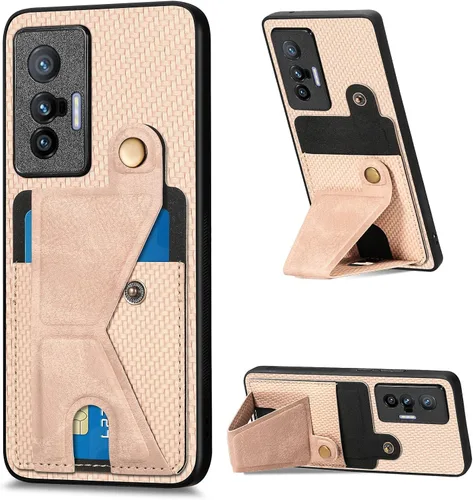 Miniatura 215 de Funda para Xiaomi Poco M5s 4G, Funda para Redmi Note 10 4G / Note 10S 4G / Note 11 SE (India) Funda de cuero PU ranuras para tarjetas Soporte