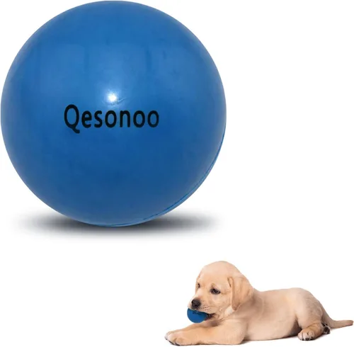 Pelotas para perros indestructibles, de goma sólida para perros masticadores agresivos de razas pequeñas, no tóxicas, flotantes y de alta