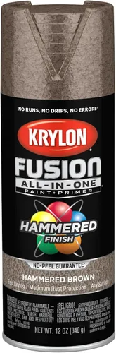 Miniatura 85 de Krylon Fusion - Pintura en aerosol adhesiva todo en uno para uso en interiores y exteriores, 12 onzas, aluminio Icy Grape
