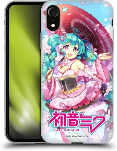 Miniatura 21 de Head Case Designs Licencia Oficial Hatsune Miku Gráficos Lindos Carcasa de Gel [Protección de Grado Militar] Compatible con Apple iPhone 7