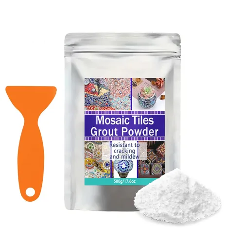 Miniatura 8 de Lechada de mosaico, herramientas de azulejos de mosaico, accesorios de mosaico, esencial para lechada hecha a mano y perfecto para proyectos
