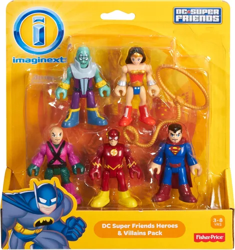 Miniatura 4 de Fisher-Price Wonder Woman Imaginext DC Super Friends & Villains Pack