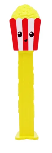 PEZ Dispensador de dulces de palomitas de maíz – Dispensador de palomitas de maíz para PEZ con repuestos de dulces | Recuerdo de fiesta, bolsas de