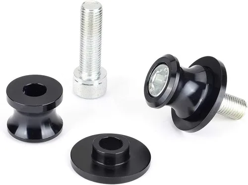 Miniatura 3 de Goldfire 2 piezas 10 mm M10 X1.25 Carretes de brazo oscilante CNC para motocicleta FZR 1000/600R/400 para Kawasaki Z750 /Z750S/ Z750R /ER-6F /ER-6N