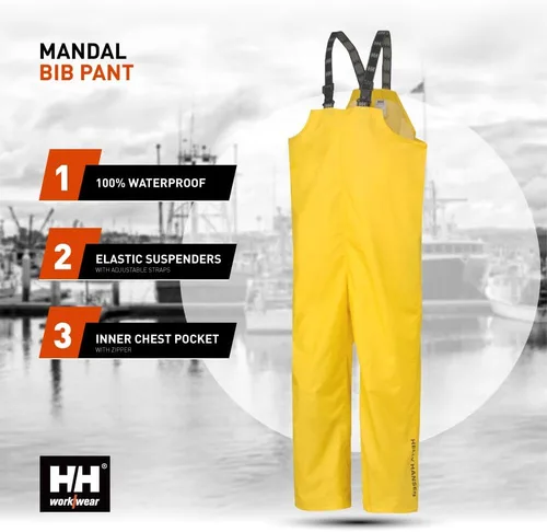 Miniatura 3 de Ropa de trabajo de Helly Hansen para hombre, mameluco para pescar y para la lluvia