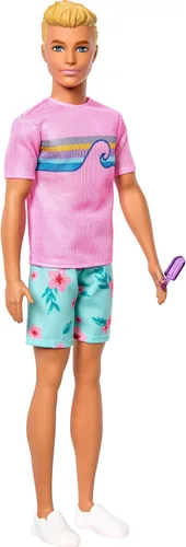 Miniatura 2 de Barbie Misterios: Muñeca Daisy Detective de Playa con Atuendo Desmontable Característico y Accesorios para Contar Historias, Incluye Gatito Mascota