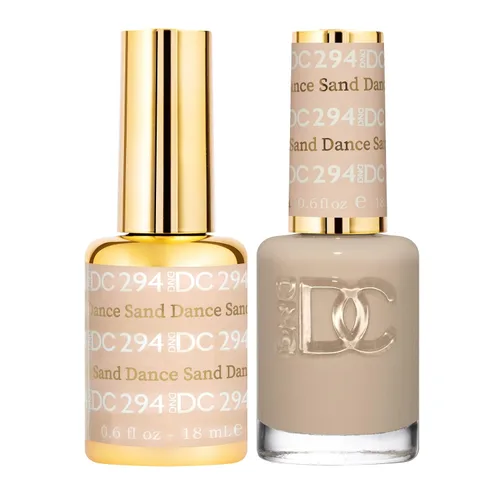 Miniatura 8 de DND - Juego de esmaltes de gel, colección beige nude, esmalte de gel UV/LED y esmalte de uñas secado al aire, dúo de esmalte a juego sin astillas