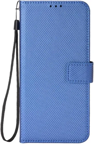 Miniatura 2 de Funda para Xiaomi Poco M4 Pro 4G Funda de cuero, Funda para Xiaomi Poco M4 Pro 4G 2201117PI 2201117PG Funda de cuero PU Flip Cover Azul