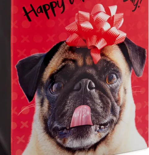 Miniatura 5 de Hallmark Bolsas de regalo grandes de 13 pulgadas para el día de San Valentín con papel de seda