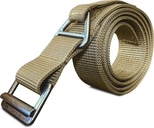WOLF TACTICAL Everyday Riggers Belt - Cinturón táctico de nailon de 1.75 pulgadas para CQB, CCW Canela