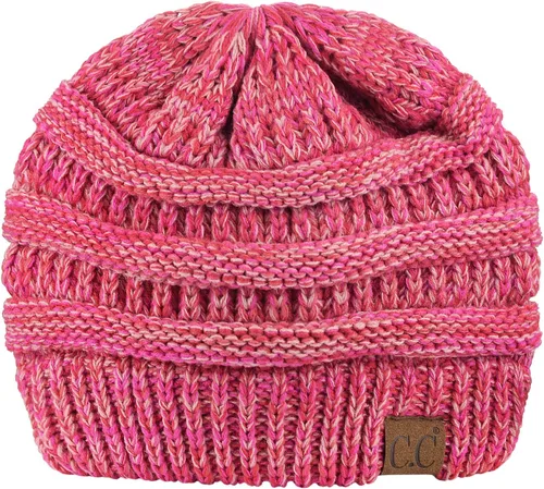 Miniatura 384 de C.C Trendy Warm Chunky Soft Stretch Cable Knit Beanie