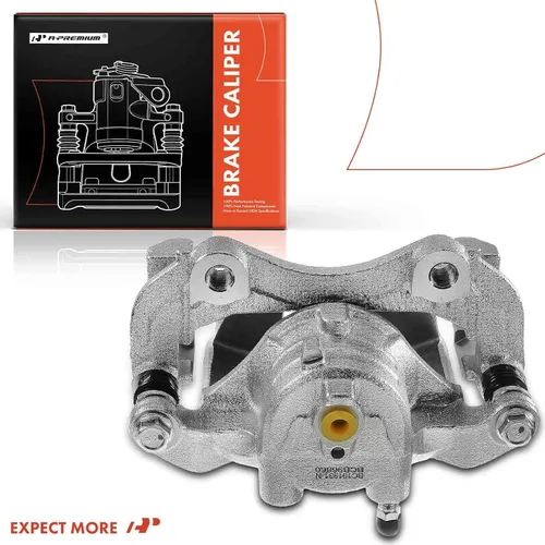 Miniatura 8 de A-Premium Conjunto de pinza de freno de disco con soporte compatible con modelos Nissan - Versa 2012-2019, Versa Note 2014-2019, marzo 2012-2015