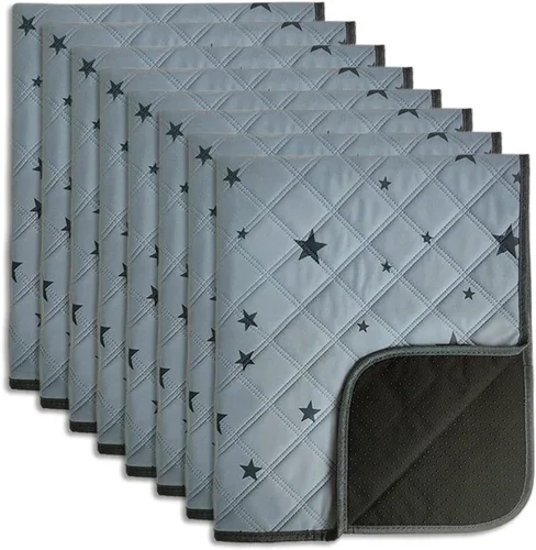 Miniatura 26 de RIOUSSI Almohadillas lavables para orina de perros, reutilizables, absorbentes, a prueba de fugas, antideslizantes, para entrenamiento de orinal