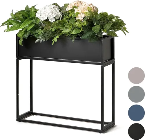 Miniatura 7 de Cocoyard - Maceta elevada – Cama de jardín elevada duradera con agujeros de drenaje para plantas altas, hierbas y flores, maceta rectangular