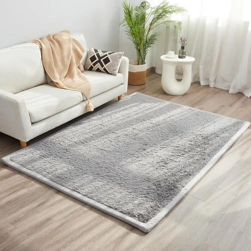 MAXYOYO Alfombra de juego para bebé, 0.8 pulgadas de grosor, espuma viscoelástica suave acolchada con respaldo antideslizante, alfombra de tatami de