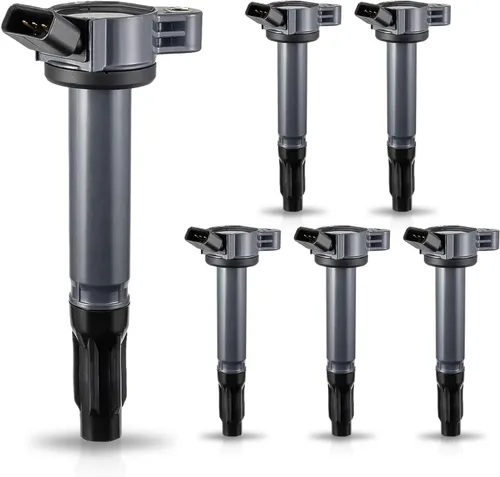 Pack de 6 bobinas de encendido para Lexus Lotus Toyota 3.5L V6 compatible con C1601 UF-487 UF487
