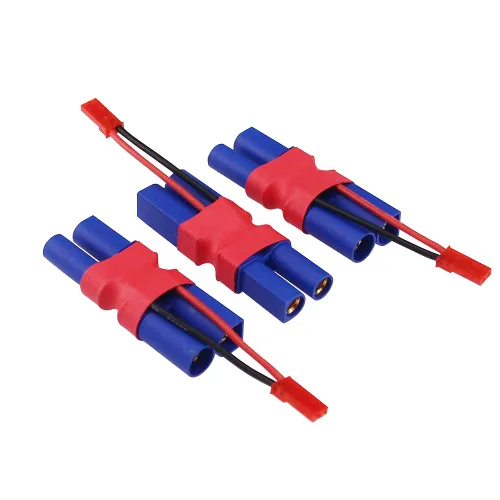 Miniatura 2 de 3 unids EC5 macho a hembra conector con JST macho 20awg 2.0 in cable paralelo adaptador de corriente para cardán de cámara (B172-3)