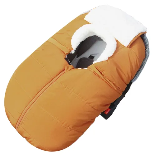 Miniatura 10 de Fairy Baby Funda de asiento de automóvil de invierno para asiento de bebé, impermeable, cálida, funda de asiento de automóvil para bebé, funda