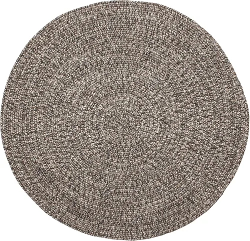 Miniatura 20 de Super Area Rugs Rustic Farmhouse Living - Alfombra trenzada reversible para interiores y exteriores, fabricada en Estados Unidos, color marrón