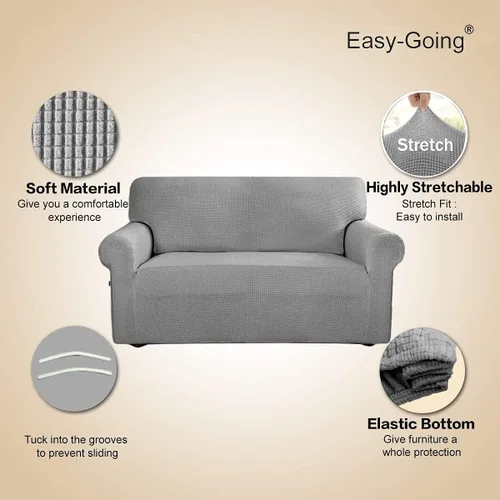 Miniatura 2 de Easy-Going Funda para silla, paquetes de funda de sofá biplaza