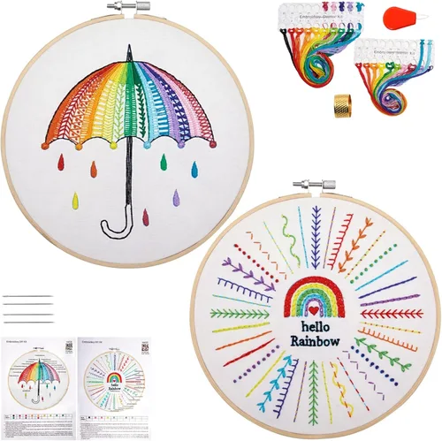 Miniatura 15 de Armindou Kits de bordado (2 piezas 6.3 in) 2083+2088
