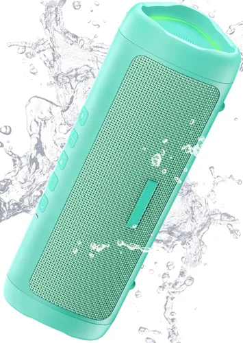 Altavoz Bluetooth, sonido HD de 20 W, inalámbrico portátil, IPX5 impermeable, hasta 24 horas de reproducción, TWS, para hogar, fiesta, exterior,